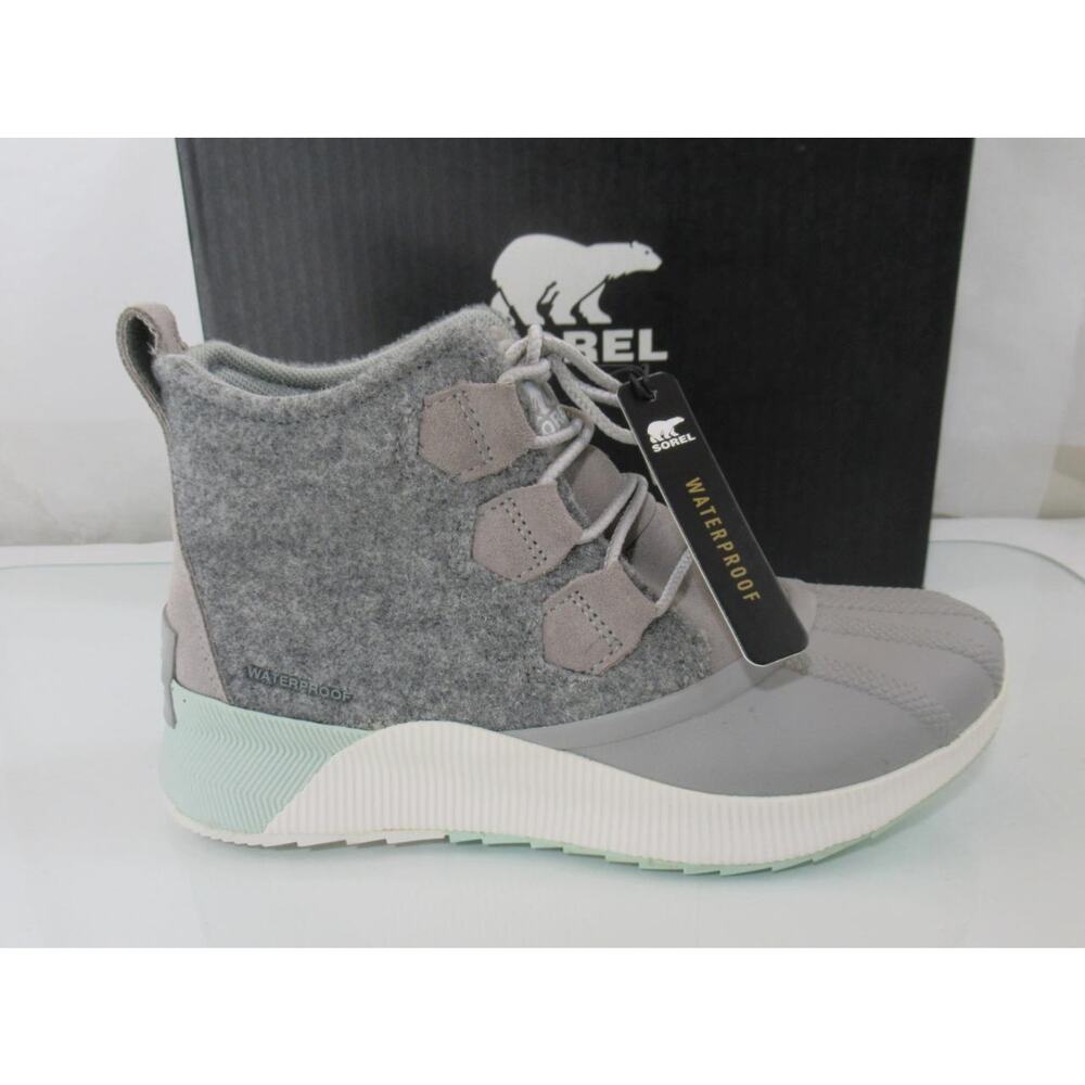 Sorel Out N About III Classic Waterproof Boot Rain Duck Booties Dove Grey Size 7